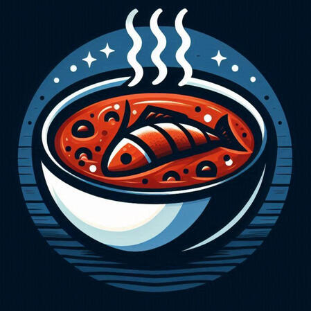 Bowl Of Fish Stew Bowl Of Fish Stew